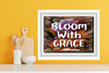 TUMBLER Full Wrap Sublimation Digital Graphic Design Vibrant Floral FROM BUNDLE 2 Faith Design Download BLOOM WITH GRACE SVG-PNG Patio Porch Decor Gift Picnic Crafters Delight {{ JAMsCraftCloset }}