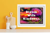 TUMBLER Full Wrap Sublimation Digital Graphic Design Vibrant Floral 3 Faith Design Download BLOOM WITH KINDNESS SVG-PNG Patio Porch Decor Gift Picnic Crafters Delight {{ JAMsCraftCloset }}