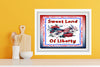 TUMBLER Full Wrap Sublimation Digital Graphic Design PATRIOTIC DESIGNS FROM BUNDLE 3 Download SWEET LAND OF LIBERTY SVG-PNG Patio Porch Decor Gift Picnic Crafters Delight {{ JAMsCraftCloset }}