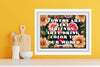 TUMBLER Full Wrap Sublimation Digital Graphic Design Vibrant Floral FROM BUNDLE 2 Faith Design Download FLOWERS ARE LIKE FRIENDS SVG-PNG Patio Porch Decor Gift Picnic Crafters Delight {{ JAMsCraftCloset }}