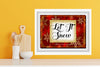 TUMBLER Full Wrap Sublimation Digital Graphic Design Download LET IT SNOW SVG-PNG Kitchen Christmas Design Patio Porch Decor Gift Crafters Delight {{ JAMsCraftCloset }}