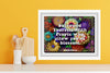 TUMBLER Full Wrap Sublimation Digital Graphic Design Vibrant Floral FROM BUNDLE 3 Faith Design Download SURROUND YOURSELF SVG-PNG Patio Porch Decor Gift Picnic Crafters Delight {{ JAMsCraftCloset }}