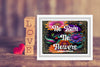 TUMBLER Full Wrap Sublimation Digital Graphic Design Vibrant Floral FROM BUNDLE 3 Faith Design Download NO RAIN NO FLOWERS SVG-PNG Patio Porch Decor Gift Picnic Crafters Delight {{ JAMsCraftCloset }}