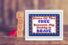 TUMBLER Full Wrap Sublimation Digital Graphic Design PATRIOTIC DESIGNS FROM BUNDLE 2 Download HOME OF THE FREE SVG-PNG Patio Porch Decor Gift Picnic Crafters Delight {{ JAMsCraftCloset }}