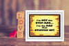 TUMBLER Full Wrap Sublimation Digital Graphic Design FROM BUNDLE 2 FUNNY Design Download I AM NOT THE STEPDAD SVG-PNG Patio Porch Home Decor Gift Crafters Delight {{ JAMsCraftCloset }}