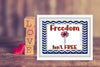 TUMBLER Full Wrap Sublimation Digital Graphic Design PATRIOTIC DESIGNS FROM BUNDLE 2 Download FREEDOM ISNT FREE SVG-PNG Patio Porch Decor Gift Picnic Crafters Delight {{ JAMsCraftCloset }}