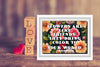 BUNDLE 2 TUMBLERS VIBRANT FLORAL Graphic Design Positive Saying Home Decor Downloads SVG PNG JPEG Files Sublimation Design Crafters Delight {{ JAMsCraftCloset }}