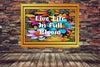 TUMBLER Full Wrap Sublimation Digital Graphic Design Vibrant Floral 2 Faith Design Download LIVE LIFE IN FULL BLOOM SVG-PNG Patio Porch Decor Gift Picnic Crafters Delight {{ JAMsCraftCloset }}