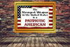 TUMBLER Full Wrap Sublimation Digital Graphic Design PATRIOTIC DESIGNS FROM BUNDLE 4 Download STRONGEST WEAPON IS A PATRIOTIC AMERICAN SVG-PNG Patio Porch Decor Gift Picnic Crafters Delight {{ JAMsCraftCloset }}