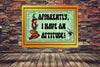 MUG Coffee Full Wrap Sublimation Funny Digital Graphic Design Download APPARENTLY I HAVE AN ATTITUDE SVG-PNG Crafters Delight {{ JAMsCraftCloset }}