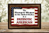 TUMBLER Full Wrap Sublimation Digital Graphic Design PATRIOTIC DESIGNS FROM BUNDLE 4 Download STRONGEST WEAPON IS A PATRIOTIC AMERICAN SVG-PNG Patio Porch Decor Gift Picnic Crafters Delight {{ JAMsCraftCloset }}