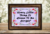 TUMBLER Full Wrap Sublimation Digital Graphic Design Download EVERY LITTLE THING IS GOING TO BE ALRIGHT SVG-PNG Faith Kitchen Patio Porch Decor Gift Picnic Crafters Delight {{ JAMsCraftCloset }}