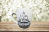 Mugs Cups Halloween Hand Painted Happy Witch Salem Witch Ghoulfriends Pumps to Broom {{ JAMsCraftCloset }}