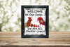 Garden Flag Digital Design Sublimation Chickens Graphic SVG-PNG-JPEG Download WELCOME TO OUR COOP Crafters Delight {{ JAMsCraftCloset }}
