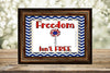 TUMBLER Full Wrap Sublimation Digital Graphic Design PATRIOTIC DESIGNS FROM BUNDLE 2 Download FREEDOM ISNT FREE SVG-PNG Patio Porch Decor Gift Picnic Crafters Delight {{ JAMsCraftCloset }}