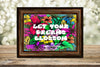 TUMBLER Full Wrap Sublimation Digital Graphic Design Vibrant Floral 5 Faith Design Download LET YOUR DREAMS BLOSSOM SVG-PNG Patio Porch Decor Gift Picnic Crafters Delight {{ JAMsCraftCloset }}