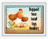 MUG Coffee Full Wrap Sublimation Digital Graphic Design Download SUPPORT YOUR LOCAL EGG DEALER SVG-PNG Crafters Delight {{ JAMsCraftCloset }}