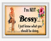 MUG Coffee Full Wrap Sublimation Digital Graphic Design Download IM NOT BOSSY SVG-PNG Crafters Delight {{ JAMsCraftCloset }}