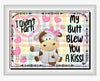 MUG Coffee Full Wrap Sublimation Digital Graphic Design Download I DIDNT FART MY BUTT BLEW YOU A KISS SVG-PNG Crafters Delight {{ JAMsCraftCloset }}