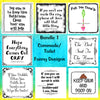 BUNDLE TOILET COMMODE SAYINGS 1 Funny Digital Graphic Design Downloads SVG PNG JPEG Files Sublimation Design Crafters Delight {{ JAMsCraftCloset }}
