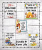 BUNDLE FARM 1 Graphic Design Downloads SVG PNG JPEG Files Country Sublimation Design Crafters Delight {{ JAMsCraftCloset }}
