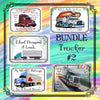 BUNDLE TRUCKER 2 Graphic Design Downloads SVG PNG JPEG Files Country Sublimation Design Crafters Delight {{ JAMsCraftCloset }}