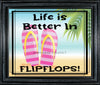 Garden Flag Digital Design Sublimation Graphic Beach SVG-PNG-JPEG Download LIFE IS BETTER IN FLIPFLOPS Crafters Delight {{ JAMsCraftCloset }}
