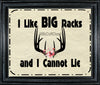 DEER License Plate Digital Graphic Design Download I LIKE BIG RACKS SVG-PNG Hunters Crafters Delight Sublimation {{ JAMsCraftCloset }}