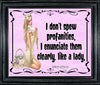 MUG Coffee Full Wrap Sublimation Digital Graphic Design Download I DON'T SPEW PROFANITIES SVG-PNG Valentine Crafters Delight {{ JAMsCraftCloset }}