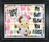 MUG Coffee Full Wrap Sublimation Digital Graphic Design Download I DIDNT FART MY BUTT BLEW YOU A KISS SVG-PNG Crafters Delight {{ JAMsCraftCloset }}