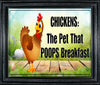 MUG Coffee Full Wrap Sublimation Digital Graphic Design Download CHICKENS THE PET THAT POOPS BREAKFAST SVG-PNG Crafters Delight {{ JAMsCraftCloset }}