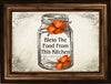 Digital Graphic Design Canning Jar SVG-PNG-JPEG Download Positive Saying Kitchen Decor BLESS THE FOOD FROM THIS KITCHEN Crafters Delight {{ JAMsCraftCloset }}