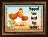 MUG Coffee Full Wrap Sublimation Digital Graphic Design Download SUPPORT YOUR LOCAL EGG DEALER SVG-PNG Crafters Delight {{ JAMsCraftCloset }}