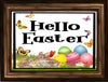 Garden Flag Digital Design Sublimation Easter Graphic SVG-PNG-JPEG Download HELLO EASTER Crafters Delight {{ JAMsCraftCloset }}