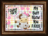 MUG Coffee Full Wrap Sublimation Digital Graphic Design Download I DIDNT FART MY BUTT BLEW YOU A KISS SVG-PNG Crafters Delight {{ JAMsCraftCloset }}
