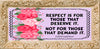 MUG Coffee Full Wrap Sublimation Digital Graphic Design Download RESPECT IS FOR THOSE THAT DESERVE IT SVG-PNG Crafters Delight {{ JAMsCraftCloset }}