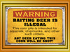 BAITING DEER IS ILLEGAL Hunting Hunters Digital Graphic SVG-PNG-JPEG Download Crafters Delight {{ JAMsCraftCloset }}