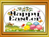 Garden Flag Digital Design Sublimation Graphic SVG-PNG-JPEG Download HAPPY EASTER EGG 1 Crafters Delight {{ JAMsCraftCloset }}