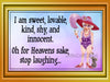 MUG Coffee Full Wrap Sublimation Digital Graphic Design Download I AM SWEET LOVABLE KIND SHY INNOCENT SVG-PNG Crafters Delight {{ JAMsCraftCloset }}
