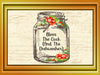 Digital Graphic Design Canning Jar SVG-PNG-JPEG Download Positive Saying Kitchen Decor BLESS THE COOK AND DISHWASHER Crafters Delight {{ JAMsCraftCloset }}
