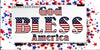 License Vanity Plate Front Plate Clever Funny Custom Plate Car Tag GOD BLESS AMERICA Sublimation on Metal Gift Idea {{ JAMsCraftCloset }}