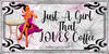MUG Coffee Full Wrap Sublimation Digital Graphic Design Download JUST A GIRL THAT LOVES COFFEE SVG-PNG Crafters Delight {{ JAMsCraftCloset }}