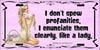 MUG Coffee Full Wrap Sublimation Digital Graphic Design Download I DON'T SPEW PROFANITIES SVG-PNG Valentine Crafters Delight {{ JAMsCraftCloset }}