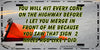 License Plate Digital Graphic Design Download YOU WILL HIT EVERY CONE SVG-PNG-JPEG Sublimation Crafters Delight {{ JAMsCraftCloset }}