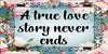 Digital Graphic Design SVG-PNG-JPEG Download Positive Saying Valentine Sayings Quotes A TRUE LOVE STORY NEVER ENDS Crafters Delight {{ JAMsCraftCloset }}