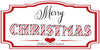 License Vanity Plate Front Plate Clever Funny Custom Plate Car Tag MERRY CHRISTMAS CANDY CANE Sublimation on Metal Gift Idea {{ JAMsCraftCloset }}