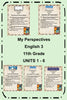 My Perspectives English 3 11th Grade UNITS 1 to 6 from SAVVAS Textbook Supplemental Teacher Activities {{ JAMsCraftCloset }}