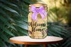 Digital Graphic Design Canning Jar SVG-PNG-JPEG Download Positive Saying Welcome Wall Art WELCOME HOME Crafters Delight {{ JAMsCraftCloset }}