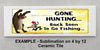 MUG Coffee Full Wrap Sublimation Digital Graphic Design Download GONE HUNTING BE BACK TO GO FISHING SVG-PNG Crafters Delight {{ JAMsCraftCloset }}