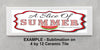 License Vanity Plate Front Plate Clever Funny Custom Plate Car Tag A SLICE OF SUMMER Sublimation on Metal Gift Idea {{ JAMsCraftCloset }}